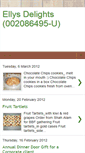 Mobile Screenshot of ellysdelights.blogspot.com