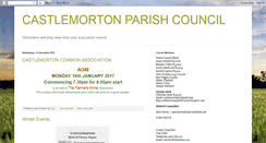 Desktop Screenshot of castlemortonparishcouncil.blogspot.com