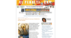 Desktop Screenshot of elpenaltimundial.blogspot.com