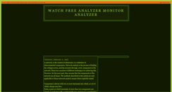 Desktop Screenshot of analyzer-monitor-network.blogspot.com