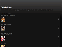Tablet Screenshot of celebrities4you.blogspot.com