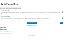 Tablet Screenshot of janiseverss.blogspot.com