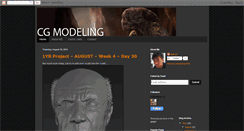 Desktop Screenshot of cg-modeling.blogspot.com