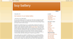 Desktop Screenshot of buy-laptop-battery-buylaptopbattery.blogspot.com