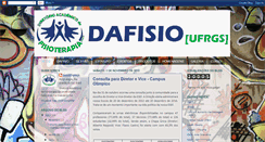 Desktop Screenshot of dafisioufrgs.blogspot.com