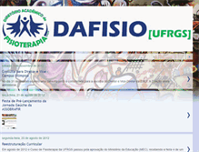 Tablet Screenshot of dafisioufrgs.blogspot.com