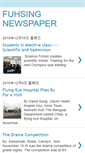 Mobile Screenshot of fuhsingnewspaper.blogspot.com