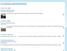 Tablet Screenshot of fuhsingnewspaper.blogspot.com