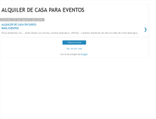 Tablet Screenshot of alquilerdeambientesparaeventos.blogspot.com