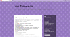 Desktop Screenshot of monrennesamoi.blogspot.com