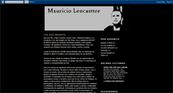 Desktop Screenshot of mauriciolencasttre.blogspot.com