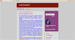 Desktop Screenshot of andromedamil.blogspot.com