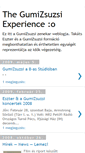 Mobile Screenshot of gumizsuzsi.blogspot.com