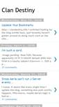 Mobile Screenshot of destiny-clan.blogspot.com