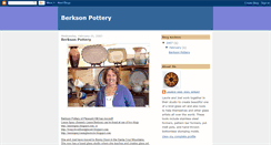 Desktop Screenshot of berksonpottery.blogspot.com