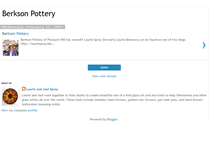 Tablet Screenshot of berksonpottery.blogspot.com