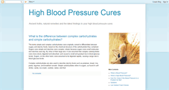 Desktop Screenshot of high-blood-pressure-cures.blogspot.com