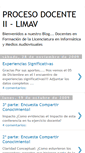 Mobile Screenshot of procesodocenteii-limav.blogspot.com