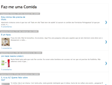 Tablet Screenshot of fazmeumacomida.blogspot.com