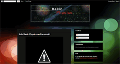 Desktop Screenshot of basicphysicsmn.blogspot.com