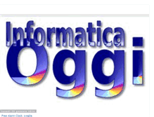 Tablet Screenshot of informatica-oggi.blogspot.com