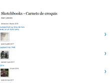 Tablet Screenshot of carnets-de-croquis.blogspot.com