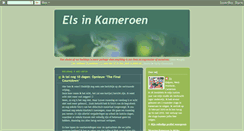 Desktop Screenshot of elsinkameroen.blogspot.com
