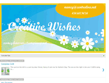 Tablet Screenshot of creativewishes.blogspot.com