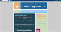 Desktop Screenshot of electro-psy.blogspot.com