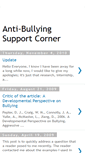 Mobile Screenshot of anti-bullyingsupportcorner.blogspot.com