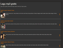 Tablet Screenshot of lagump3-gratis.blogspot.com