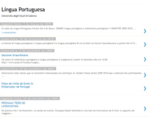 Tablet Screenshot of linguaportoghese.blogspot.com