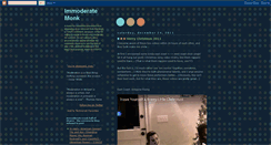 Desktop Screenshot of immoderatemonk.blogspot.com