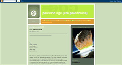 Desktop Screenshot of paleozic.blogspot.com