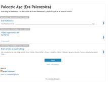 Tablet Screenshot of paleozic.blogspot.com
