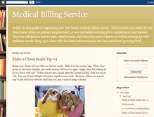 Tablet Screenshot of medicalbillingservice.blogspot.com