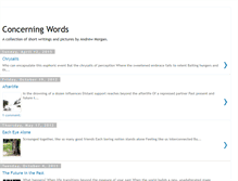 Tablet Screenshot of concerningwords.blogspot.com