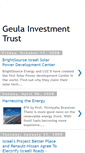 Mobile Screenshot of geula-investment-trust.blogspot.com