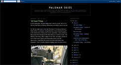 Desktop Screenshot of palomarskies.blogspot.com