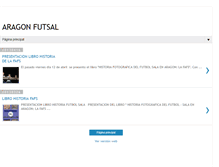 Tablet Screenshot of futsalaragon.blogspot.com