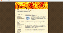 Desktop Screenshot of blomsterfeen.blogspot.com