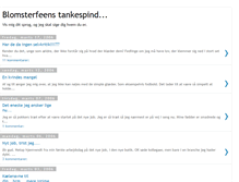 Tablet Screenshot of blomsterfeen.blogspot.com