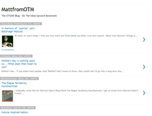Tablet Screenshot of mattfromotm.blogspot.com