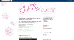 Desktop Screenshot of kiutmiutwear.blogspot.com
