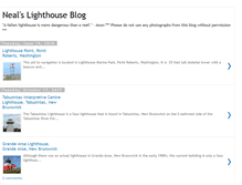Tablet Screenshot of nealslighthouses.blogspot.com