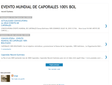 Tablet Screenshot of eventomundialdecaporales.blogspot.com