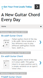Mobile Screenshot of chord-a-day.blogspot.com
