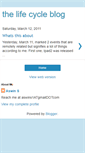 Mobile Screenshot of lifecycleblog.blogspot.com