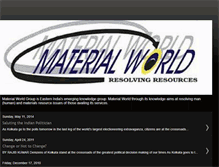 Tablet Screenshot of materialworldind.blogspot.com
