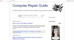 Desktop Screenshot of fixcomputer-tommy.blogspot.com